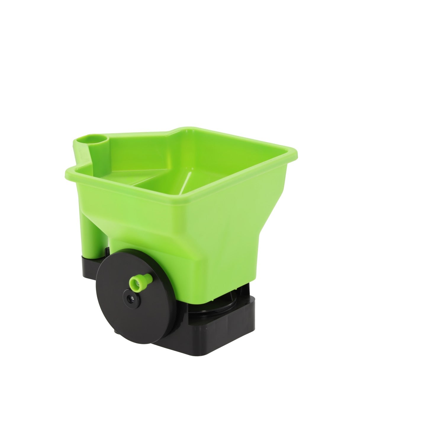 Semanatoare manuala gradina pentru seminte si ingrasamant cu reglaj dozare, capacitate 3 l, verde