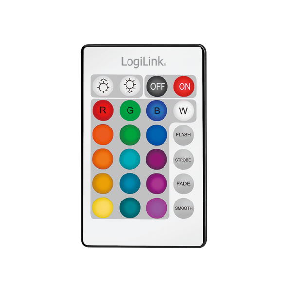 BANDA LUMINI LOGILINK, Wi-Fi Smart, autoadeziva, RGB, 90 x LED, 16 culori, 4 moduri, 570 lm, alimentare USB 5 V/1,2 A, 3m "LED007" (include TV 0.18lei)