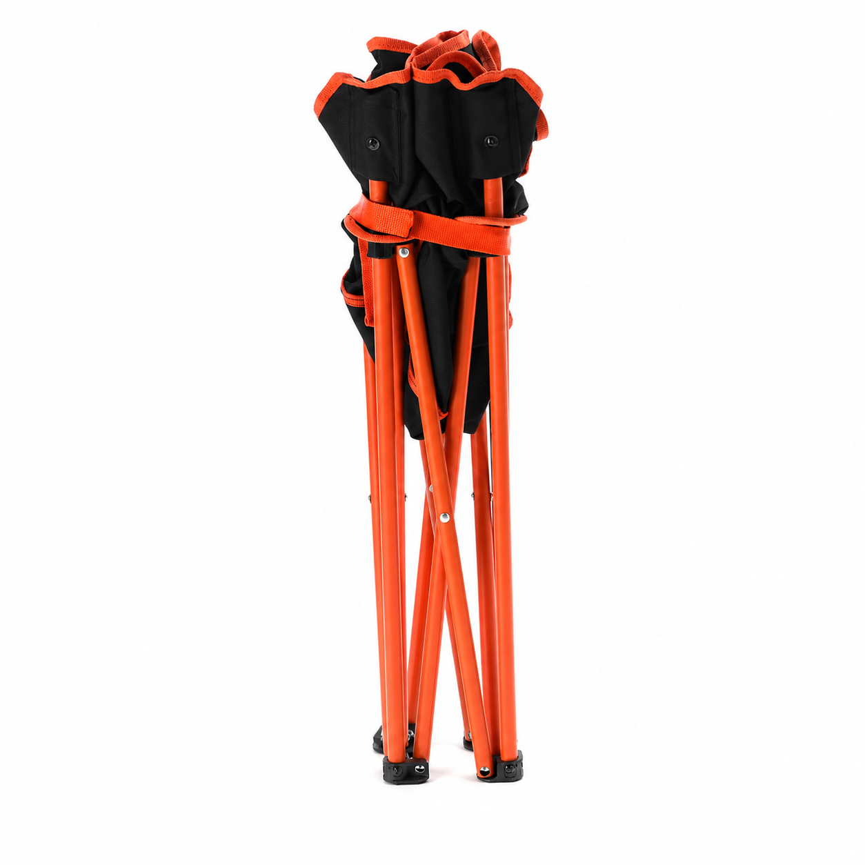 Set camping pliabil masa si 2 scaune, cadru otel, material Oxford 600D, 55x47x66 cm, negru