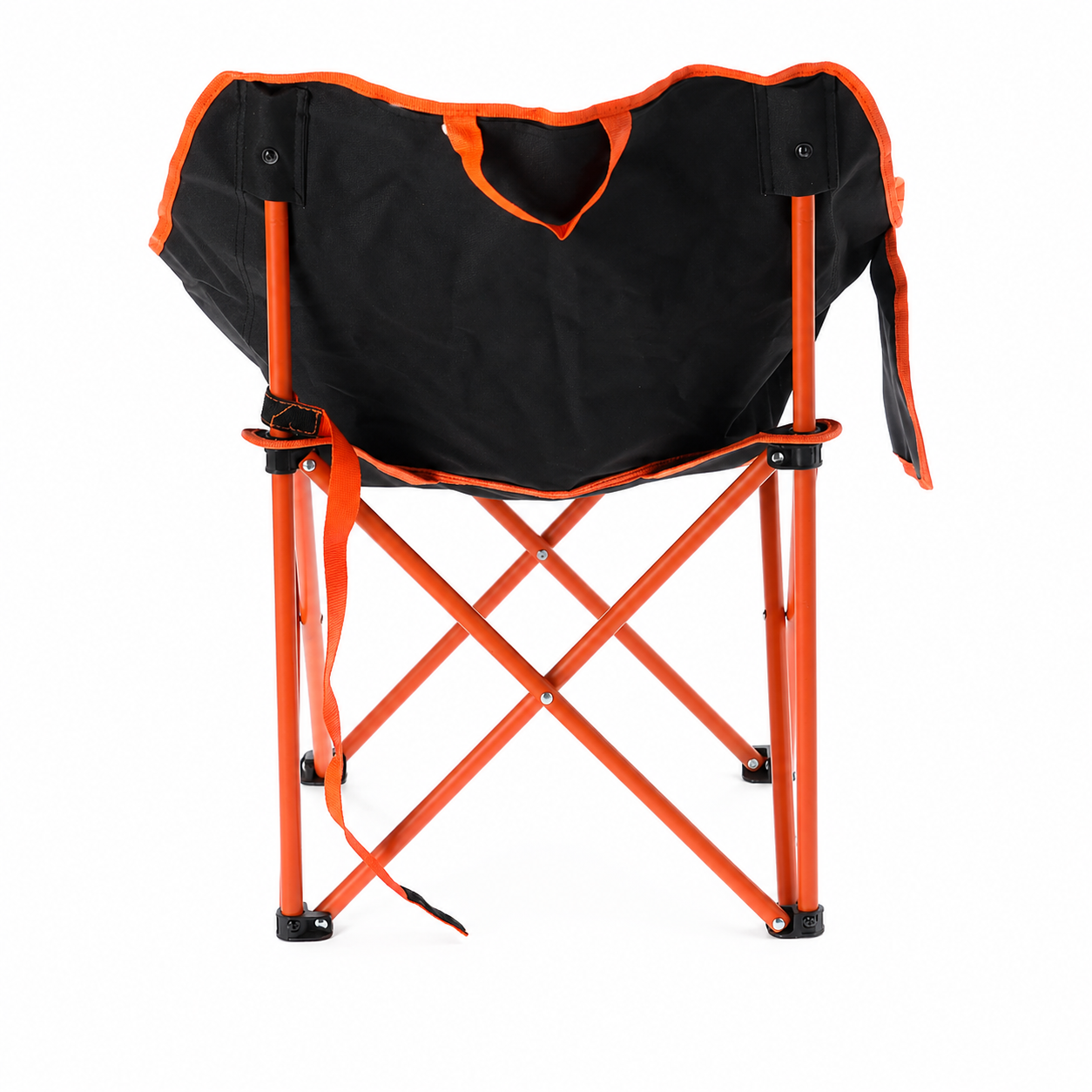 Set camping pliabil masa si 2 scaune, cadru otel, material Oxford 600D, 55x47x66 cm, negru