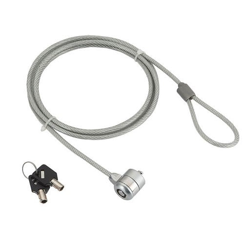 CABLU securitate GEMBIRD pt. notebook, slot standard, cheie standard, 1.8m, cablu otel, "LK-K-01"