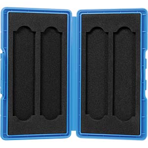 CUTIE LOGILINK, pt 4 x SSD M.2 NGFF/ NVME, rezistenta la socuri, albastru , "UA0417"