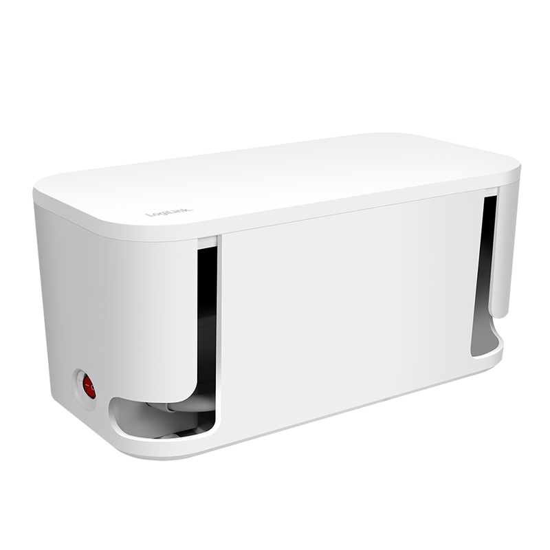 PRELUNGITOR LOGILINK, Schuko x 5, conectare prin Schuko (T), cutie management cabluri, 16 A, 2xUSB-A, 1xUSB-C, protectie IP20, alb, "LPS281U"