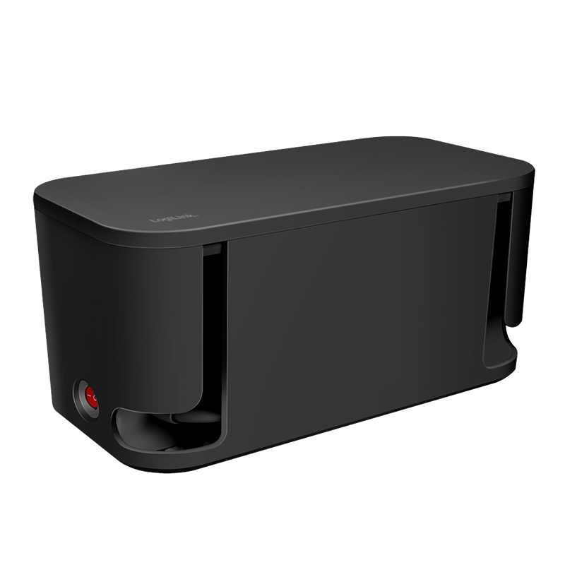 PRELUNGITOR LOGILINK, Schuko x 5, conectare prin Schuko (T), cutie management cabluri, 16 A, 2xUSB-A, 1xUSB-C, protectie IP20, negru, "LPS282U"