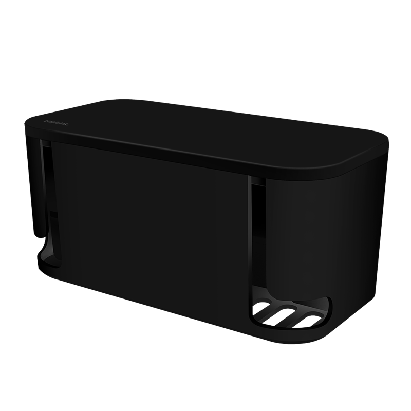 PRELUNGITOR LOGILINK, Schuko x 5, conectare prin Schuko (T), cutie management cabluri, 16 A, 2xUSB-A, 1xUSB-C, protectie IP20, negru, "LPS282U"