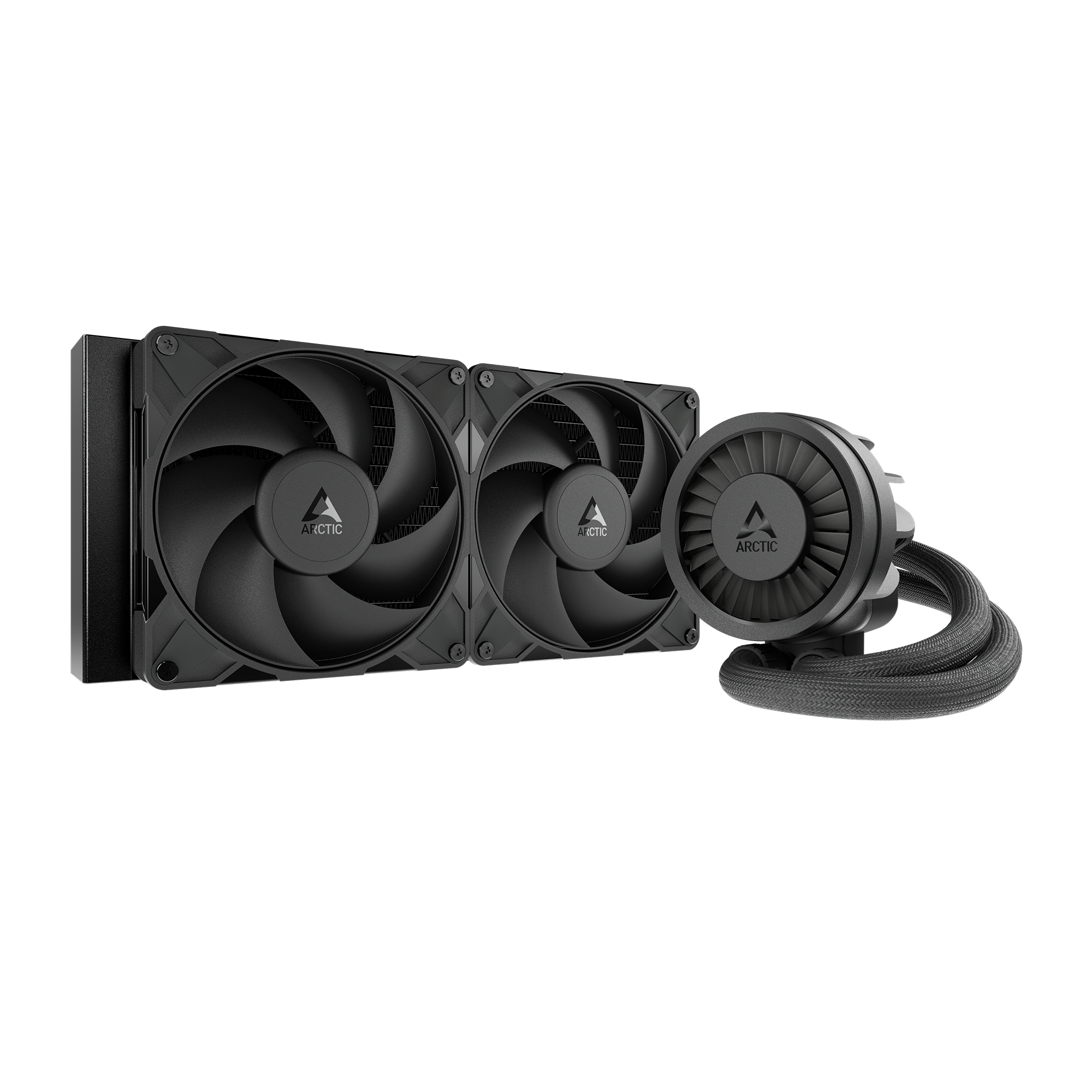 COOLER Arctic "Liquid Freezer III Pro 280", skt. LGA1851, LGA 1700, AM4, AM5, racire cu lichid, 2 x 140mm P14 Pro, 800 - 2800 RPM, , negru "ACFRE00179A"