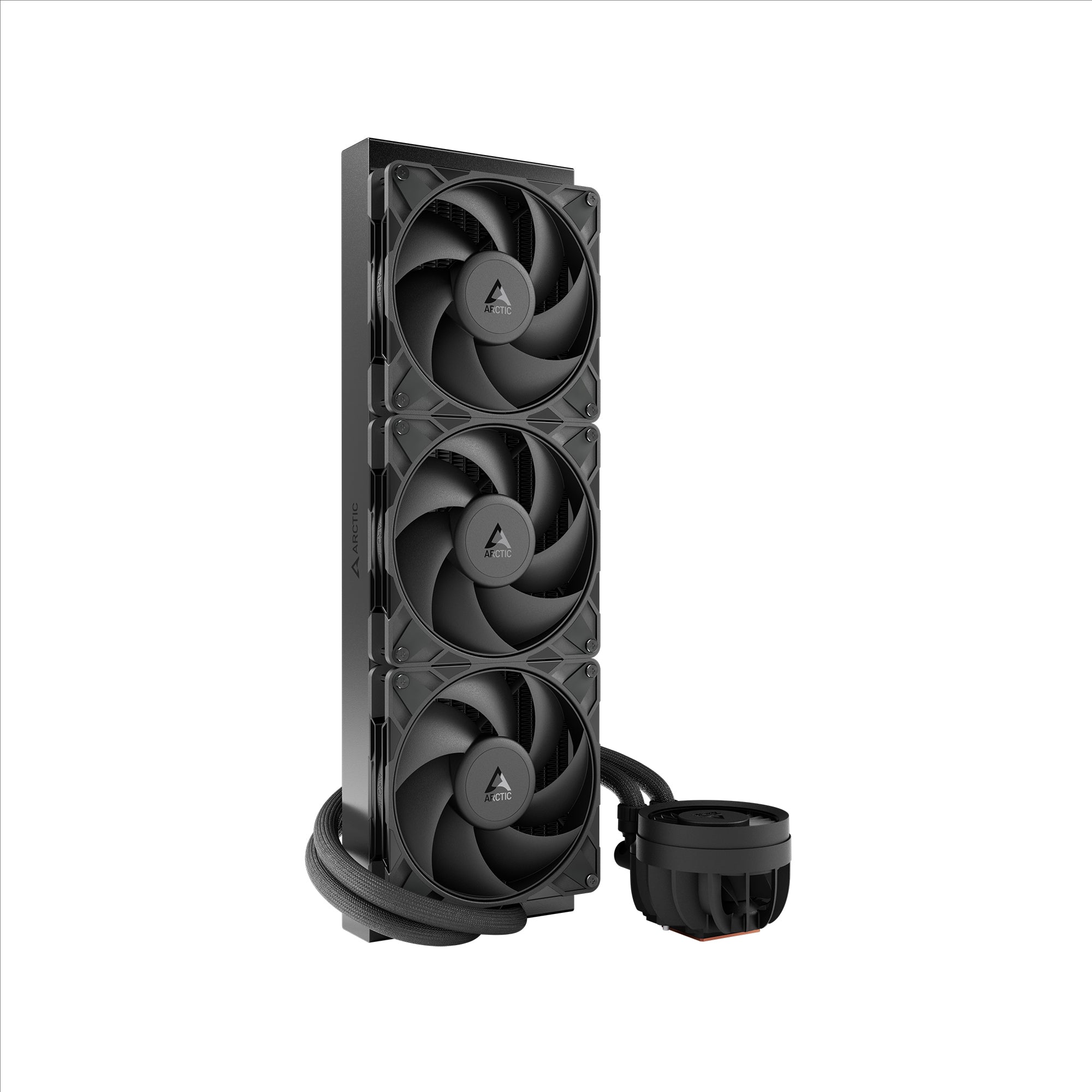 COOLER Arctic "Liquid Freezer III Pro 420", skt. LGA1851, LGA 1700, AM4, AM5, racire cu lichid, 3 x 140mm P14 Pro, 800 - 2800 RPM, , negru "ACFRE00181A"