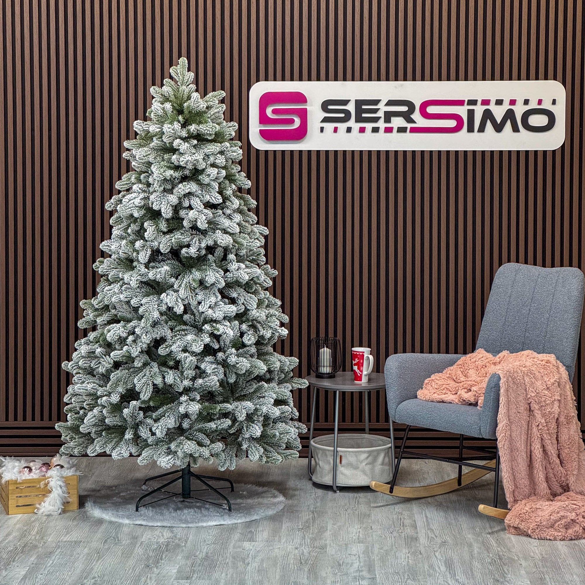 Brad artificial Sersimo, Lore d’Neige Elite, nins, mix 2D+3D, 200 cm