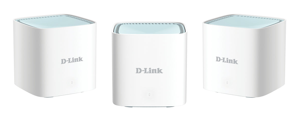 MESH D-Link Wi-Fi 6, wireless, router AX1500, pt interior, 1500 Mbps, port LAN Gigabit, WAN Gigabit, 2.4 GHz | 5 GHz, antena interna x 4, standard 802.11ax, 3-pack 
