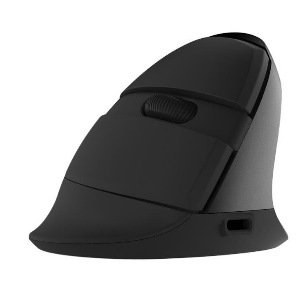 Mouse Delux, PC sau NB, wireless, 2.4GHz, optic, 1600 dpi, butoane/scroll 6/1, ergonomic, negru, 