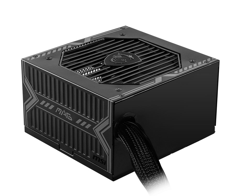 SURSA MSI, 550 W, "MAG A550BN", ATX 12V, fan 120 mmx1, 80 Plus Bronze, MB 20+4 pinx1, CPU 4+4 pinx1, PCI-E 6+2 pinx2, SATAx5, MOLEX 4-pinx2, Floppy 4-pinx1, "MAG A550BN"