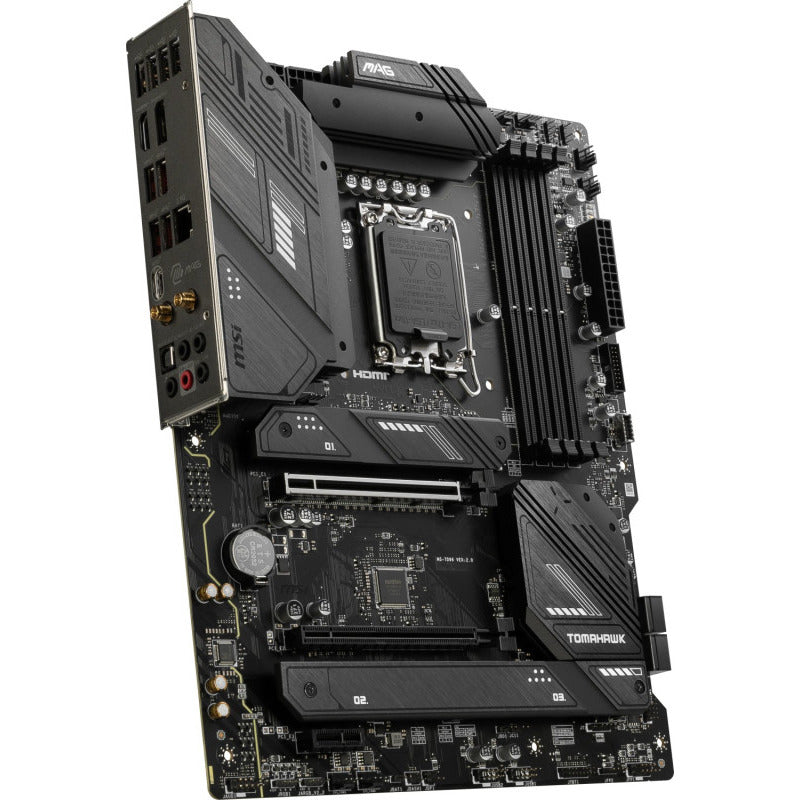 MSI MAG B760 TOMAHAWK WIFI LGA1700 ATX MB DDR5 2xPCIe x16 4xSATA "MAG B760 TOMAHAWK WIFI"