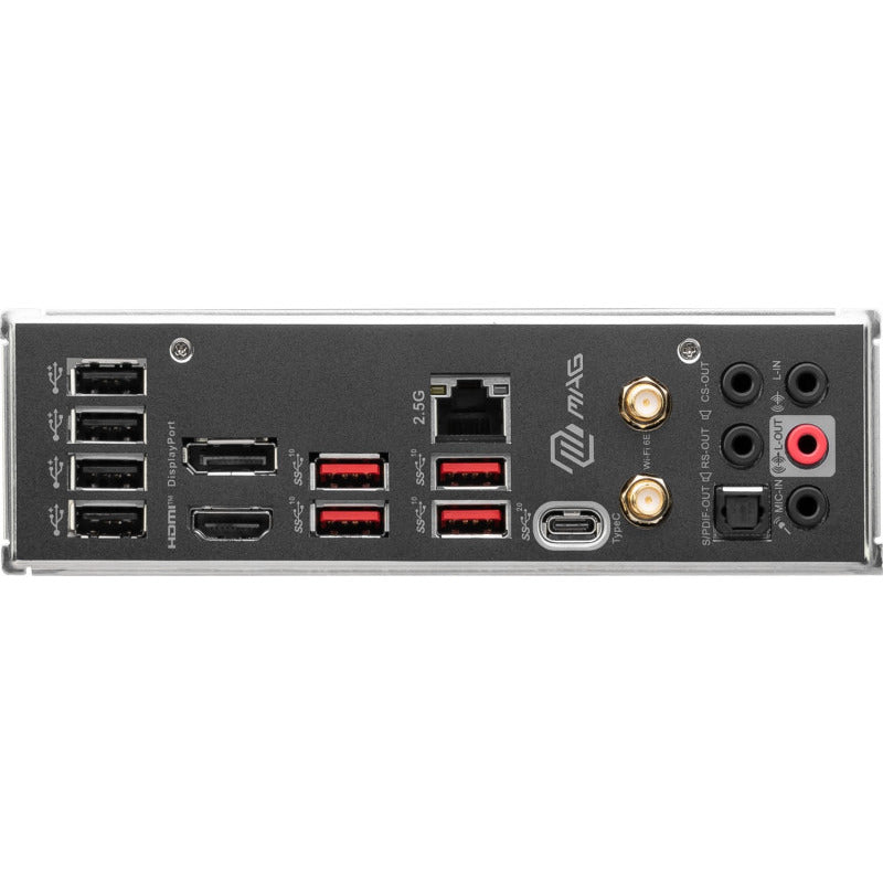 MSI MAG B760 TOMAHAWK WIFI LGA1700 ATX MB DDR5 2xPCIe x16 4xSATA "MAG B760 TOMAHAWK WIFI"