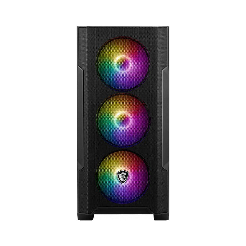 MSI MAG FORGE M100A D60 EU MAG 600DN EU Cord 1xUSB 3.0 2xUSB 2.0 4x120mm Auto RGB Fan Acrylic "MAG FORGE M100A D60"