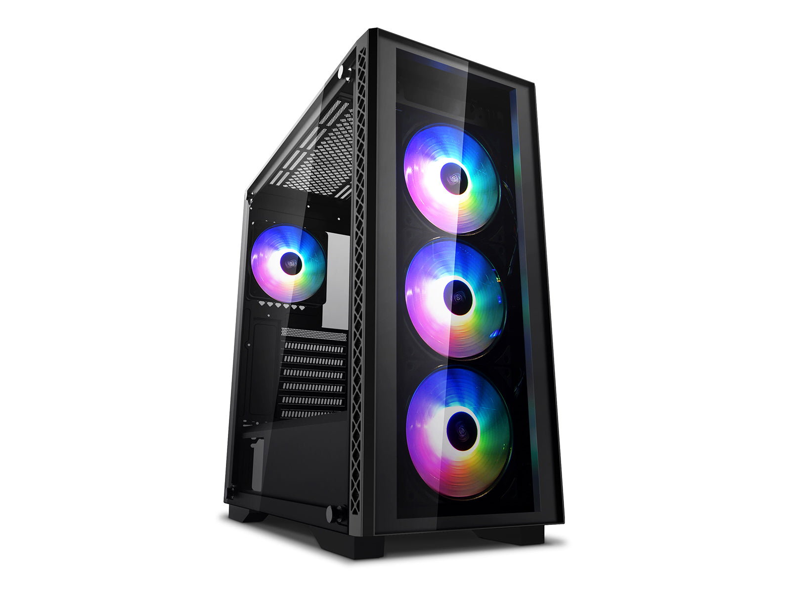 CARCASA DEEPCOOL MATREXX 50, Middle Tower E-ATX, fara sursa, sticla securizata, 1 x fan, USB 2.0 x 2, USB 3.0 x 1, Jack 3.5mm x 2, mesh, "DP-ATX-MATREXX50"