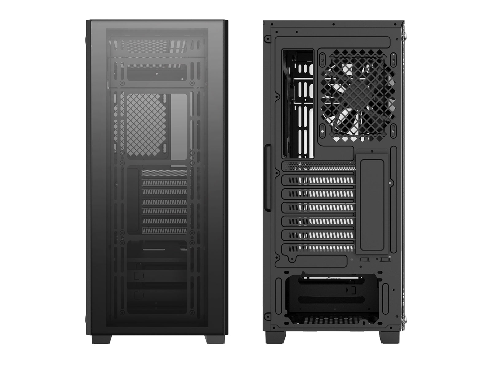 CARCASA DEEPCOOL MATREXX 50, Middle Tower E-ATX, fara sursa, sticla securizata, 1 x fan, USB 2.0 x 2, USB 3.0 x 1, Jack 3.5mm x 2, mesh, "DP-ATX-MATREXX50"