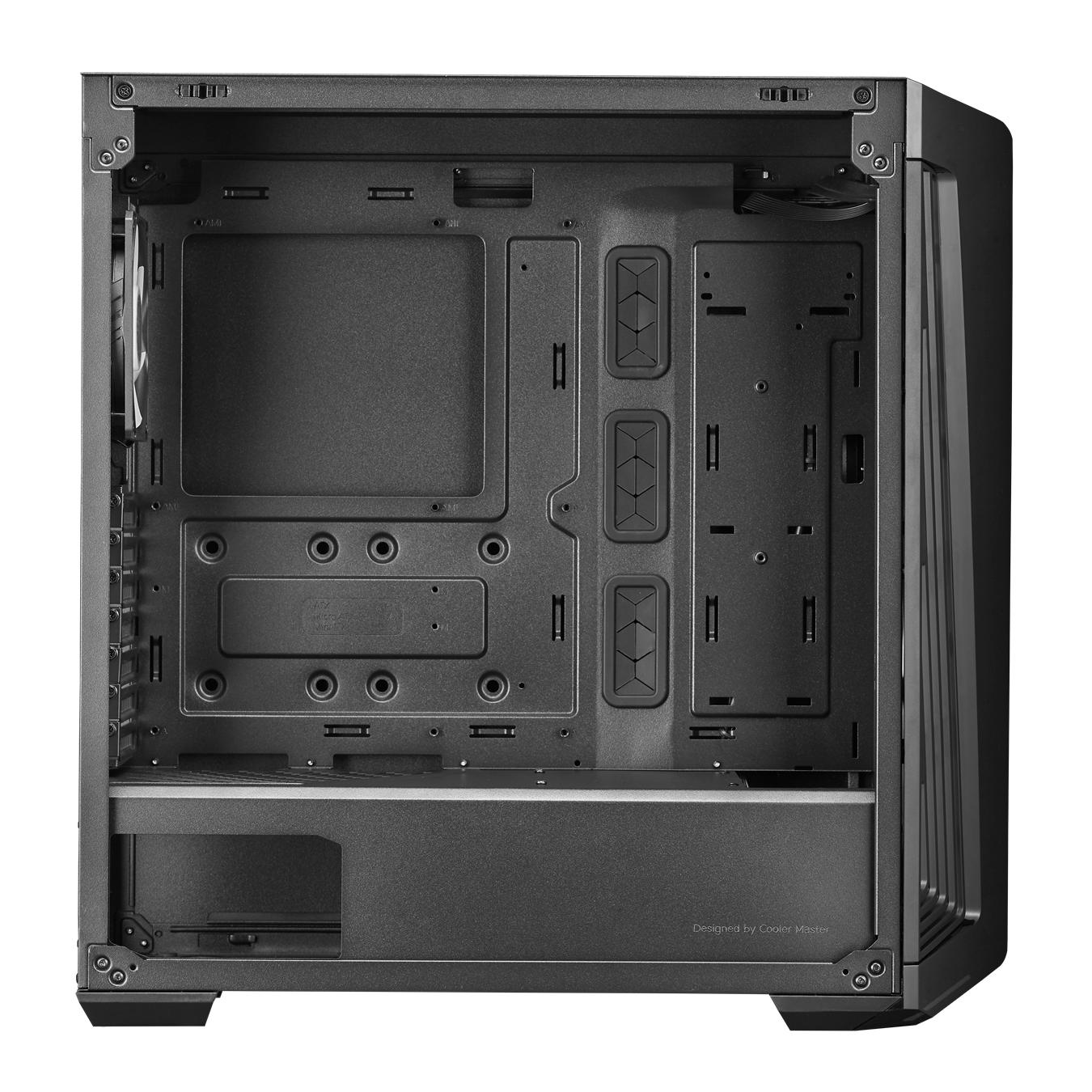CARCASA Cooler Master MASTERBOX 540, Middle Tower,ATX,fara sursa, 1,USB 3.2 gen2 Type-Cx1,USB 3.2 gen1x4,aud,mic,Reset/ARGB button,PSU shroud,7 slot exp,negru "MB540-KGNN-S00"