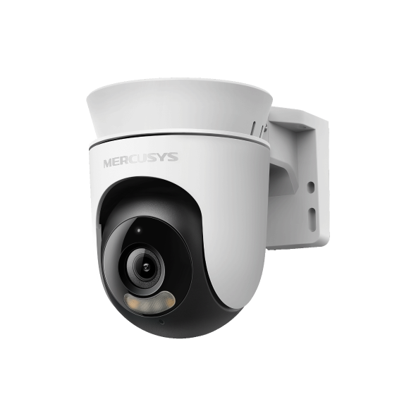 CAMERA IP Mercusys, wireless, cube, pt. exterior IP65, vedere pan tilt 360°, dist. IR 9 m, tip lentila fixa 4 mm, rezolutie 1080p, microfon, carcasa metal, slot SD card, "MC500"