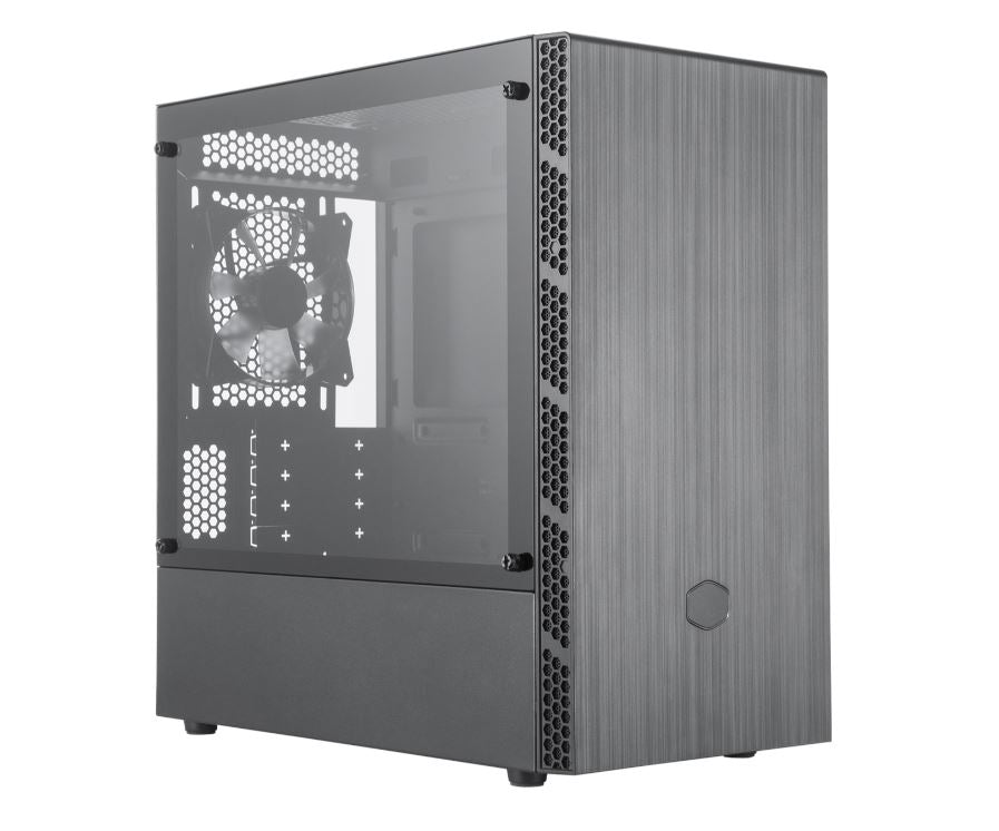 CARCASE Cooler Master MasterBox MB400L w/o ODD TG, U3*2+ Audio single jack,w/rear fan, TG, 