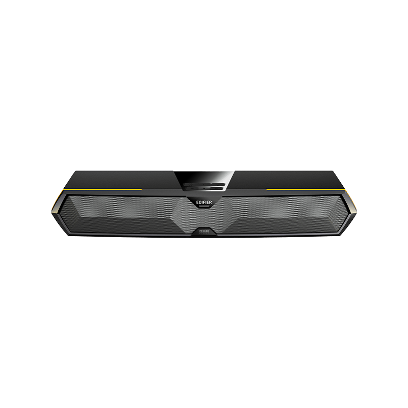 BOXE EDIFIER Gaming desktop, RMS: 5W (2.5W + 2.5W), Bluetooth 5.3, USB-A, RGB, sound card/ mic, dim. 485x70x80mm, black, "MG300-BK"