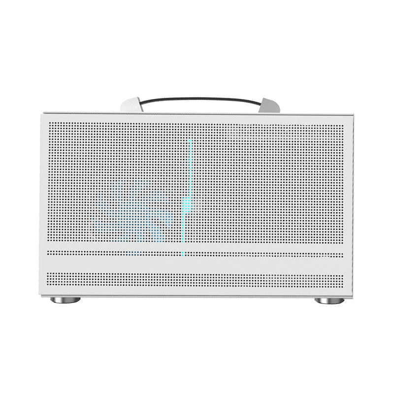CARCASA PCCOOLER, Mini Tower, ITX, fara sursa, fereastra laterala tip MESH, alb, USB 3.2 gen 1 x 1, USB Type-C x 1, "MINI I100W PRO MESH"