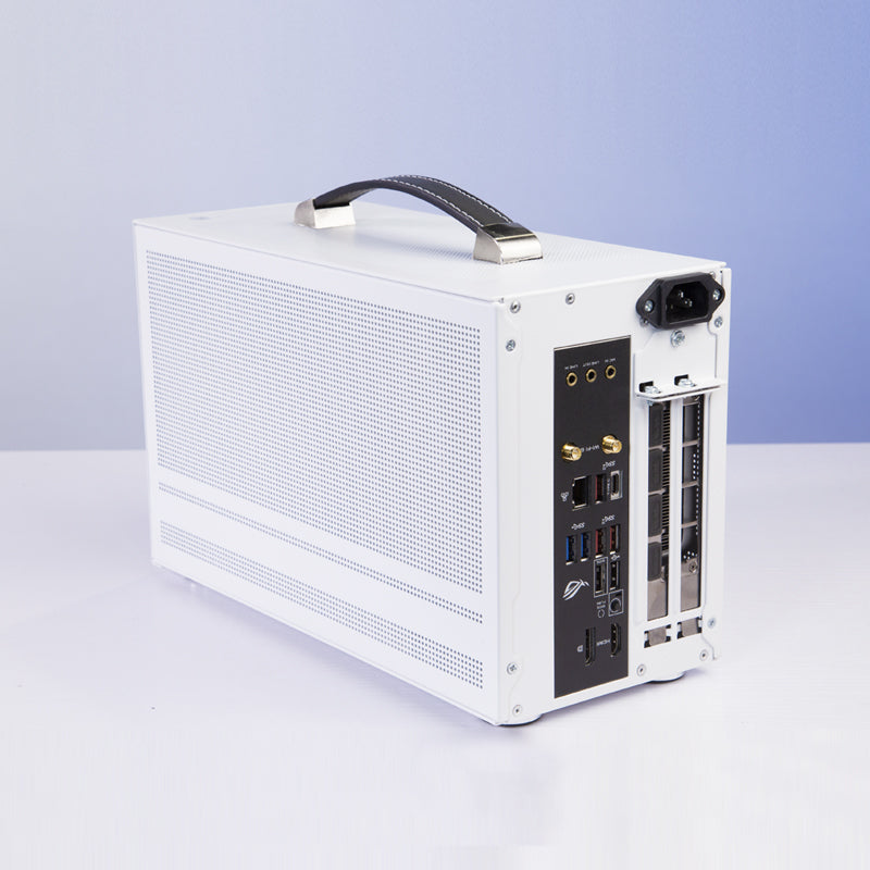 CARCASA PCCOOLER, Mini Tower, ITX, fara sursa, fereastra laterala tip MESH, alb, USB 3.2 gen 1 x 1, USB Type-C x 1, "MINI I100W PRO MESH"