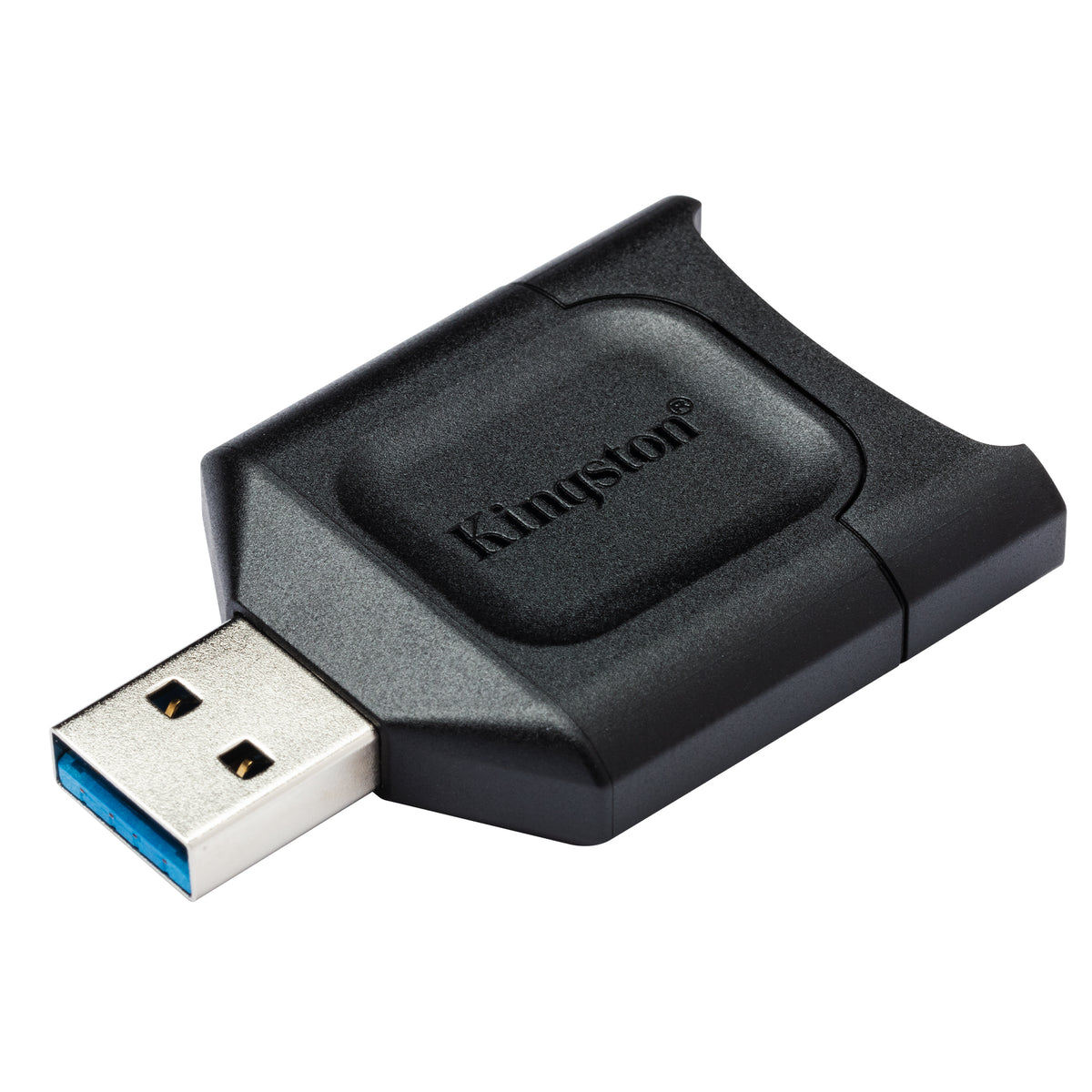 CARD READER extern Kingston, interfata USB 3.0, citeste/scrie: SD, micro SD, plastic, negru, 