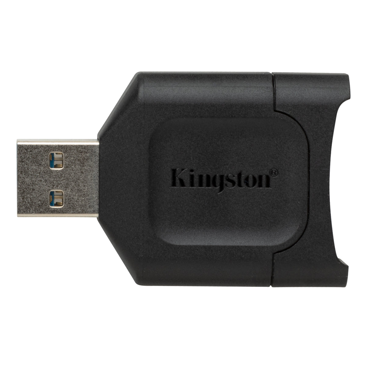 CARD READER extern Kingston, interfata USB 3.0, citeste/scrie: SD, micro SD, plastic, negru, 