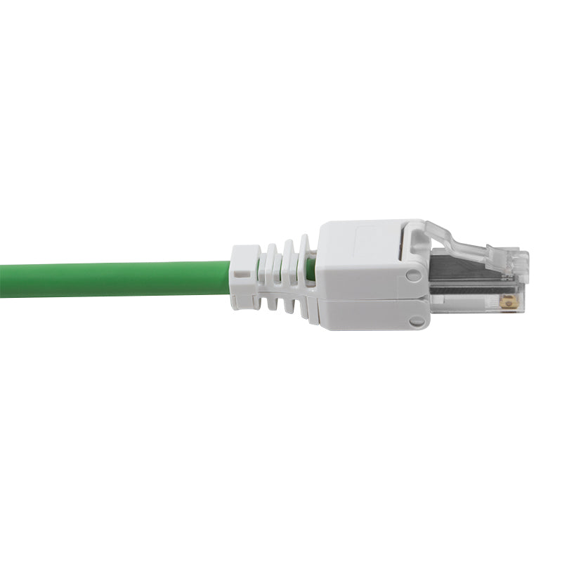 MUFA Logilink RJ45 pt. cablu UTP, Cat.6A, modulara, alb "MP0028"