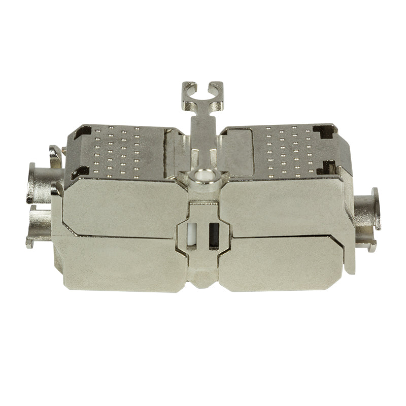CUPLA RJ-45 LOGILINK pt. cablu UTP, FTP, Cat6a, RJ-45 (M) x 2, metalica, tip punch down, "MP0041"