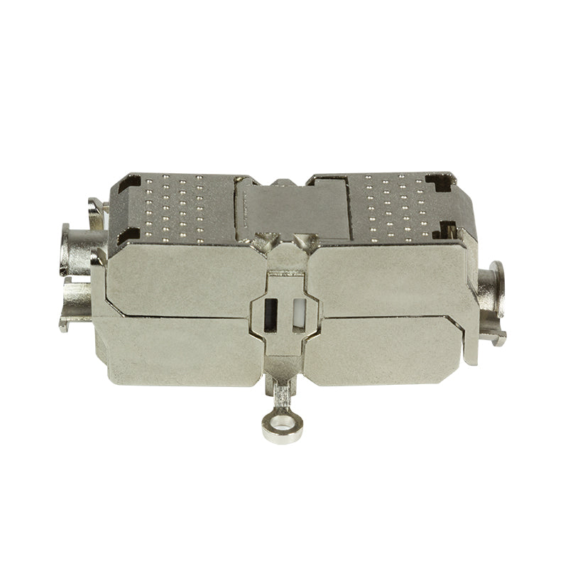 CUPLA RJ-45 LOGILINK pt. cablu UTP, FTP, Cat6a, RJ-45 (M) x 2, metalica, tip punch down, "MP0041"