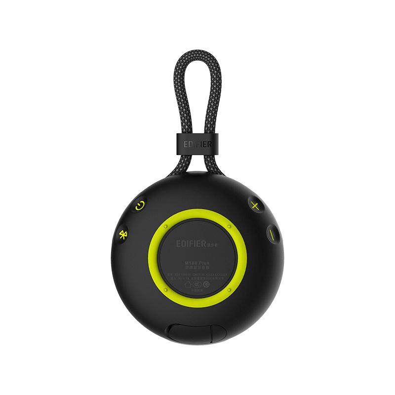 BOXE EDIFIER portabile bluetooth, RMS: 5W, Bluetooth 5.0, built-in Li-ion pana la 7h (1500mAh), black, "MP100-PLUS-BK"