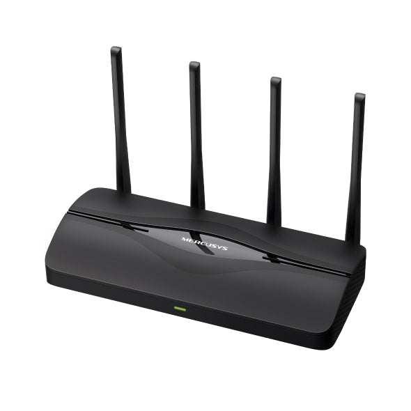 ROUTER Mercusys wireless, BE3600 viteze Wi-Fi 7 Dual Band de pana la 3600 Mbps ,1× 2.5 Gbps WAN + 1× 2.5 Gbps LAN + 2× 1 Gbps LAN, 4 antene, "MR27BE"
