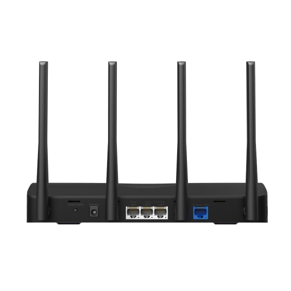 ROUTER Mercusys wireless, BE3600 viteze Wi-Fi 7 Dual Band de pana la 3600 Mbps ,1× 2.5 Gbps WAN + 1× 2.5 Gbps LAN + 2× 1 Gbps LAN, 4 antene, "MR27BE"