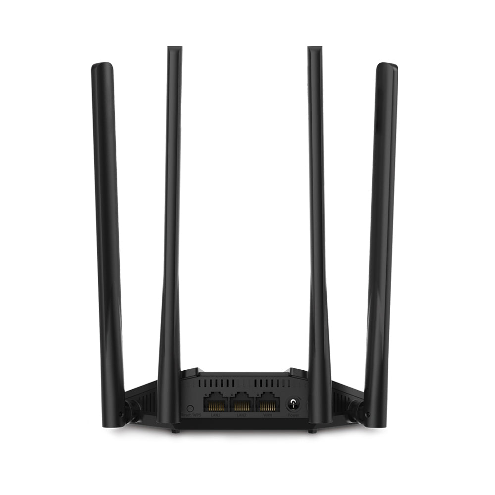 ROUTER MERCUSYS wireless 1200Mbps, 2 porturi LAN Gigabit, 1 port WAN Gigabit, Dual Band AC1200 4 x antena externa, "MR30G"