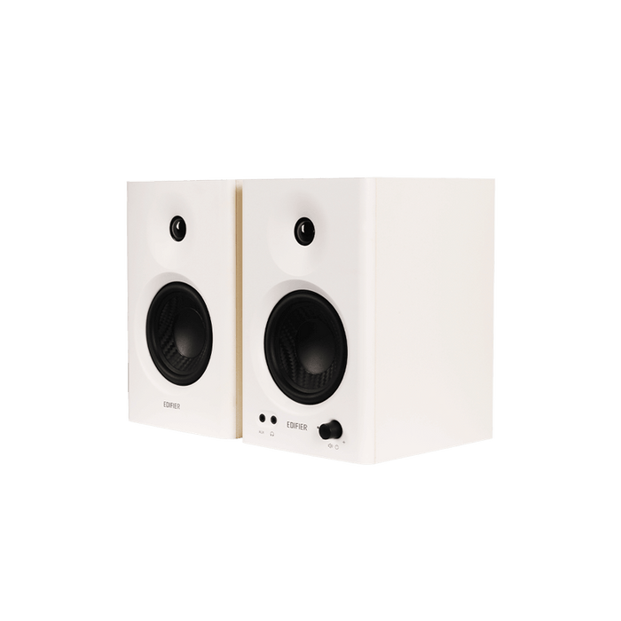 BOXE Edifier 2.0, RMS: 42W (2 x 21W), studio monitor, volum, bass, treble, intrare jack 6.35 TRS balanced, RCA, iesire casti