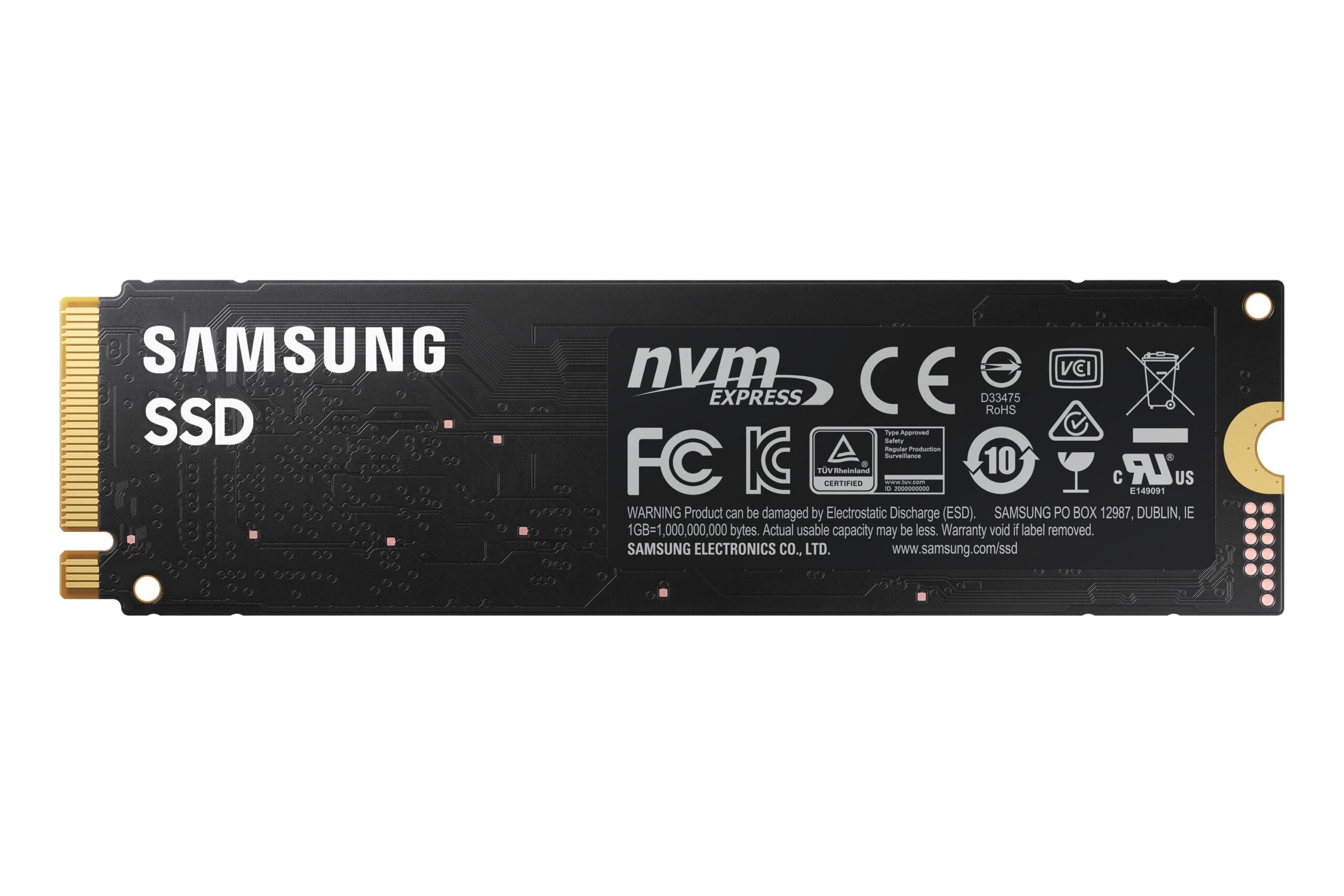 SSD SAMSUNG, 980, 1TB, M.2, PCIe Gen3.0 x4, V-Nand 3bit MLC, R/W: 3500 MB/s/3000 MB/s "MZ-V8V1T0BW"