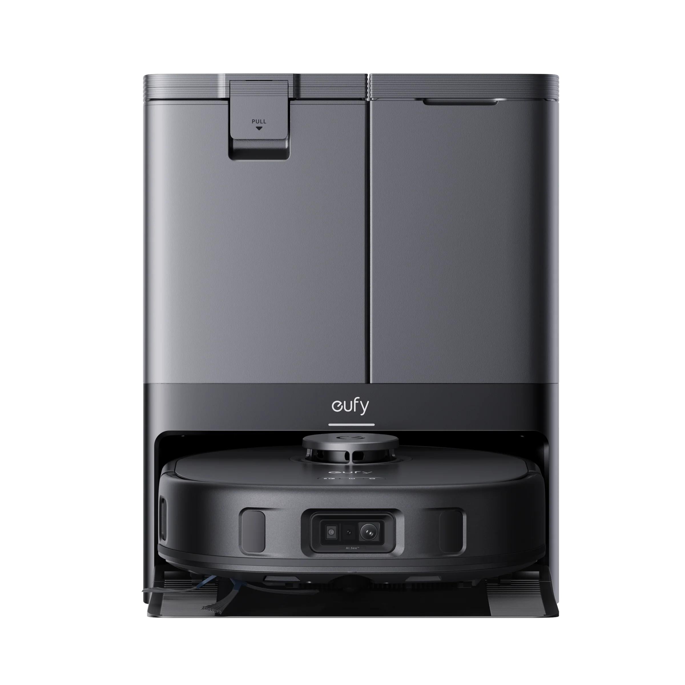 Robot All-in-One Anker "eufy X10 Pro Omni", 8.000 Pa, aspirare uscata si umeda, Wi-Fi, BTH, App, multi-suprafete, volum rezervor 2.5L, negru, "T2351G11" - 194644178093