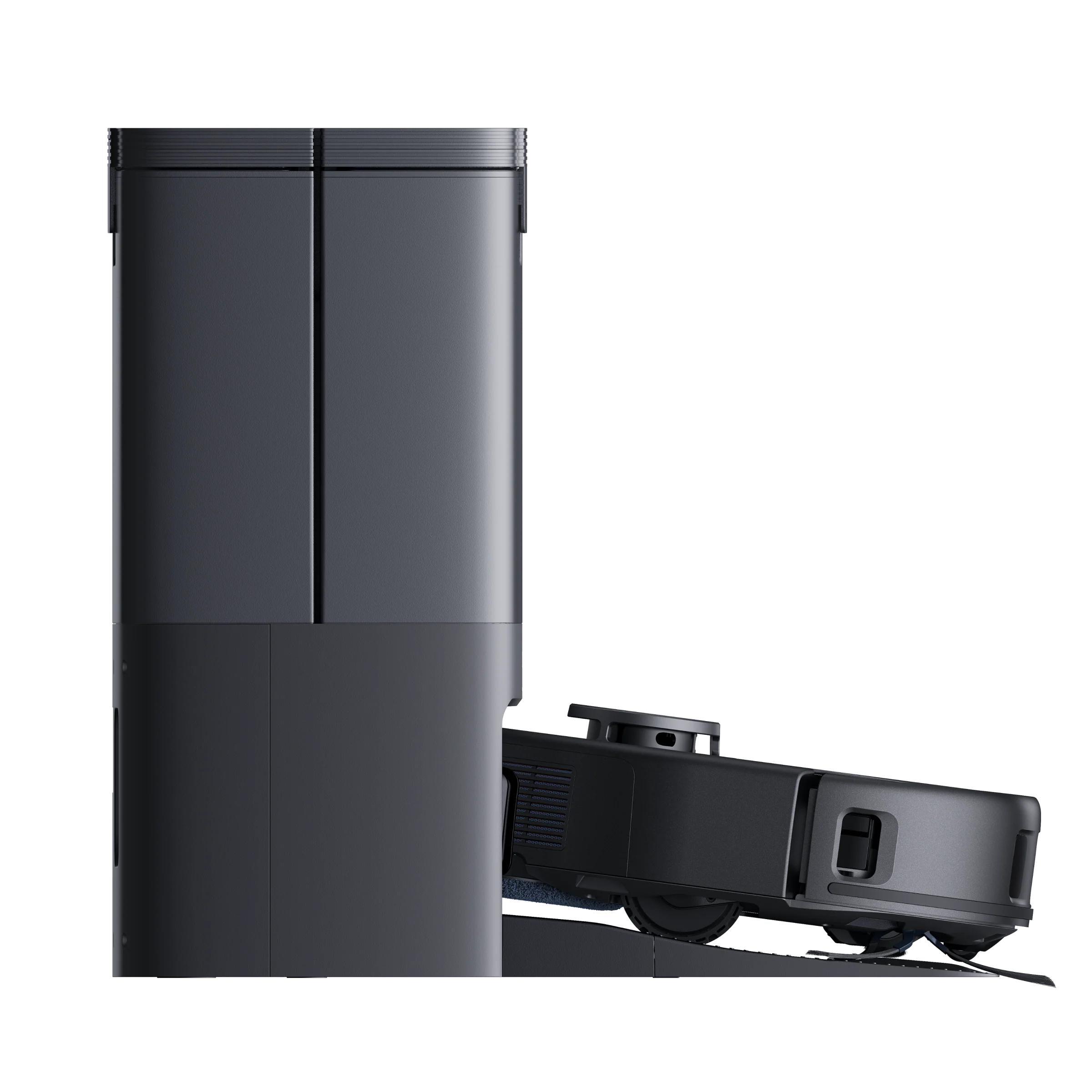 Robot All-in-One Anker "eufy X10 Pro Omni", 8.000 Pa, aspirare uscata si umeda, Wi-Fi, BTH, App, multi-suprafete, volum rezervor 2.5L, negru, "T2351G11" - 194644178093