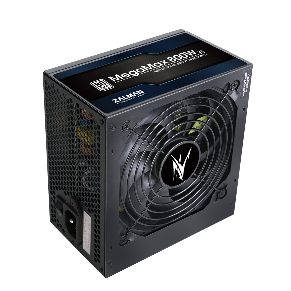 SURSA Zalman "TXII", 800W, certificare 80 Plus, non-modular, fan 120mm, negru, "ZM800-TXII"