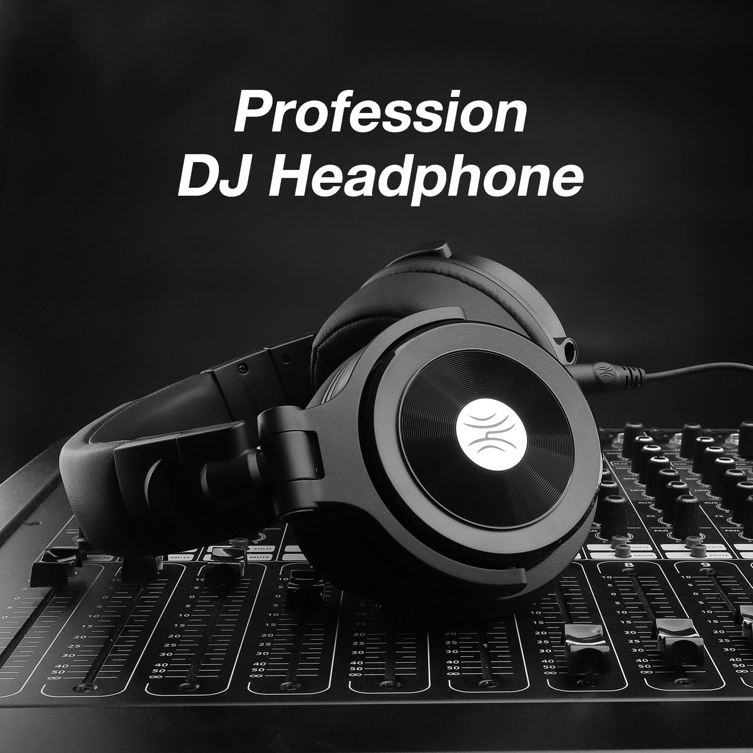 Casca OneOdio cu fir detasabil, tip over ear, utilizare profesionala, multimedia, conectare prin Jack 3.5 mm | Jack 6.35 mm, difuzor 50 mm, impedanta 32 Ohm, negru, "Monitor-40" (timbru verde 0.8lei)