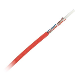 1 m Cablu Nexans U/UTP, Cat6, 305 m, Cupru, solid, AWG24, portocaliu, vanzarea se face la rola 305m, "N100.161-OE" – Role