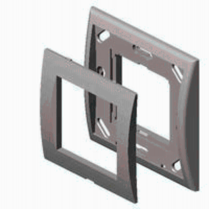 Nexans Rama montaj ingropat pentru Modul 45x45 alb LANmark, "N200.050"