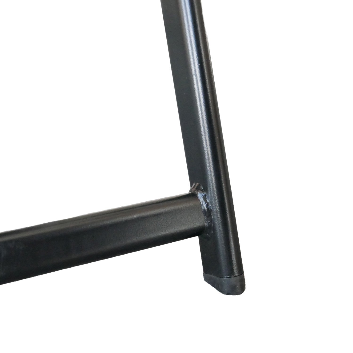 Scaun gradina pliabil cu cadru metalic si sezut PP, maxim 110 kg, 63x55x90 cm, negru