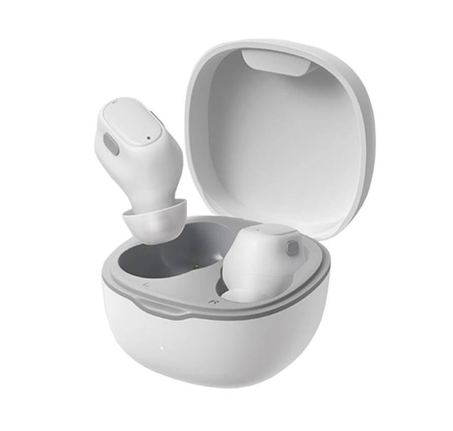 CASTI Baseus Encok WM01, true wireless, intraauriculare - butoni, pt smartphone, microfon pe casca, conectare prin Bluetooth 5.0, alb "NGTW240002" - 6932172611941