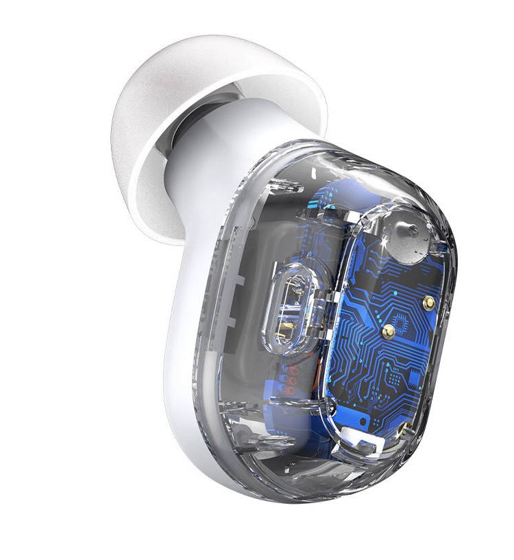 CASTI Baseus Encok WM01, true wireless, intraauriculare - butoni, pt smartphone, microfon pe casca, conectare prin Bluetooth 5.0, alb "NGTW240002" - 6932172611941