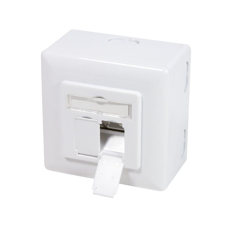 PRIZA RJ-45 aplicabila cu 2 iesiri | PRIZA RJ-45 incastrabila cu 2 iesiri LOGILINK pt. cablu FTP, Cat6, Krone (LSA) x 2 | RJ-45 (M) x 2, ecranat, plastic cu metal, 1 buc, "NP0039A"