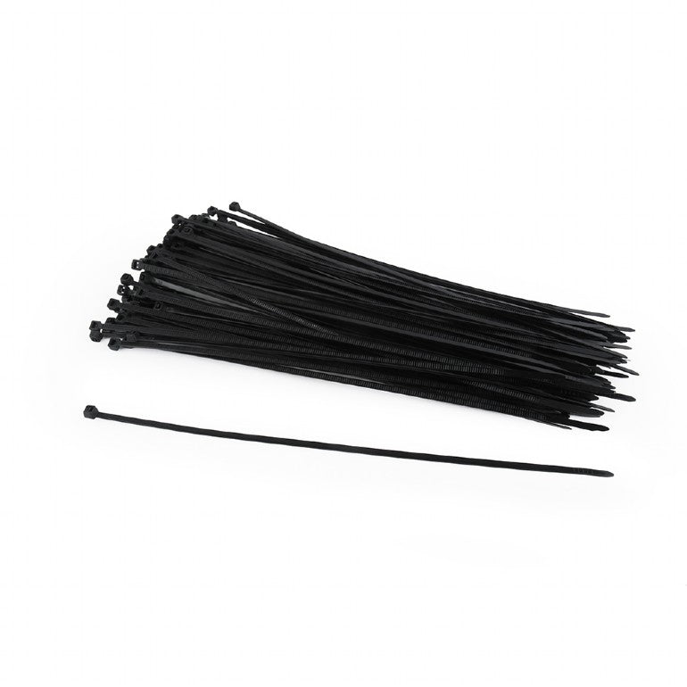 TILE prindere cablu GEMBIRD, 100pcs., 250*3.6 mm, din Nylon, rezistent UV, black, "NYTFR-250x3.6"