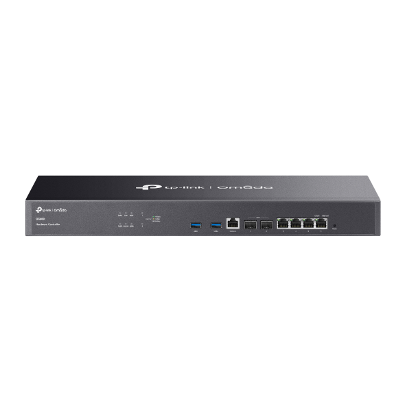 CONTROLLER TP-LINK, controler hardware omada, 2× sloturi 10GE SFP+, 4× porturi GE RJ45 si 2× porturi USB 3.0 "OC400"