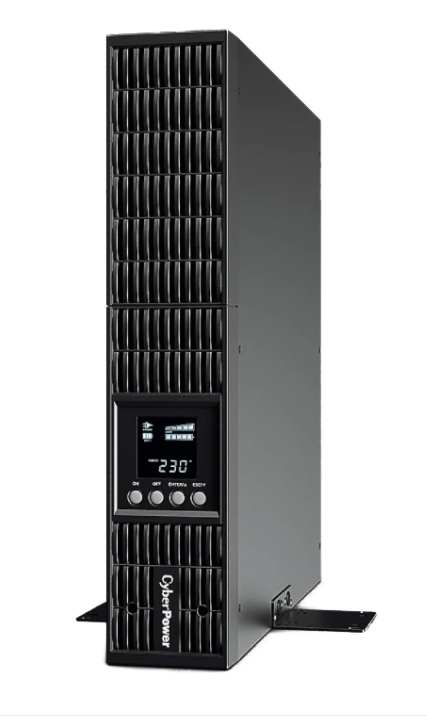 UPS CYBER POWER Online dubla conversie cu Sinusoida Pura, rack 2U, 2000VA/1800W Rack/Tower 2U 8x IEC C13, "OLS2000ERT2U"